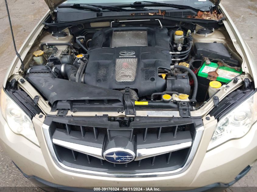 4S4BP63C486302280 | 2008 SUBARU OUTBACK