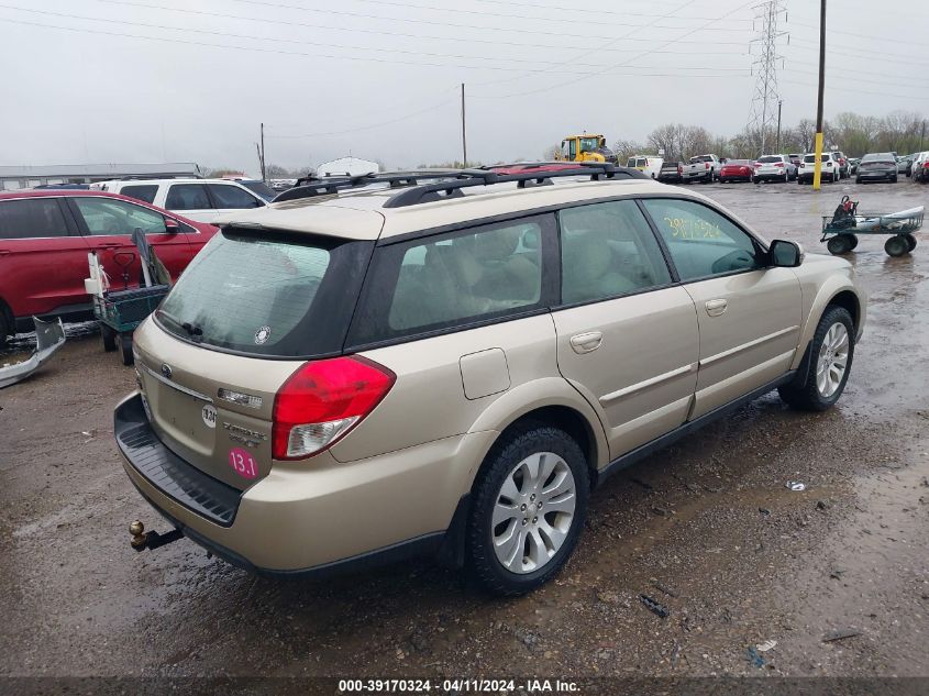 4S4BP63C486302280 | 2008 SUBARU OUTBACK