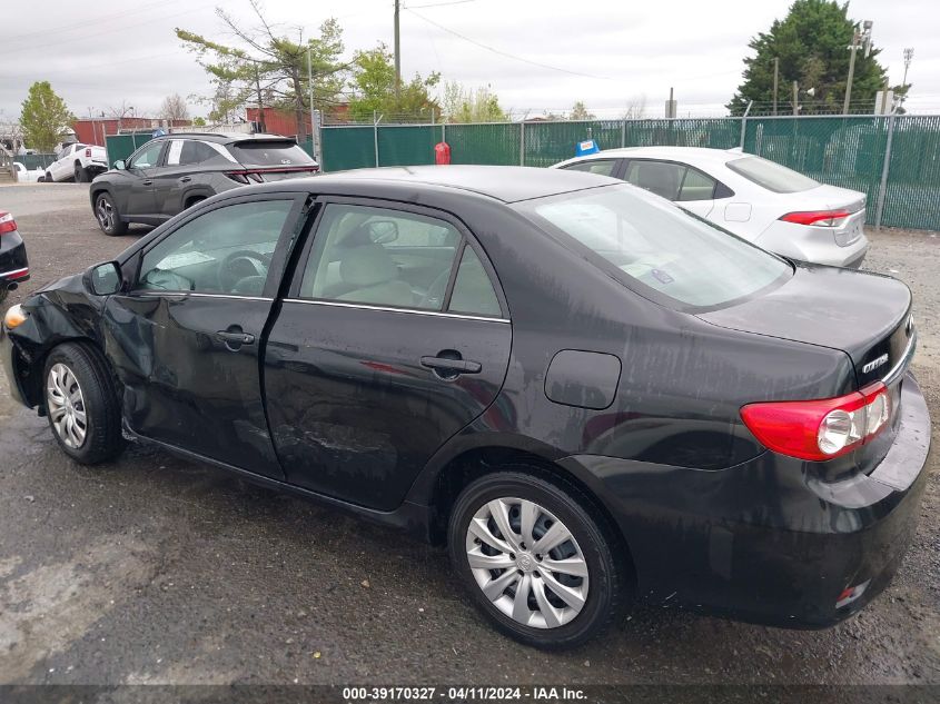 2013 Toyota Corolla Le VIN: 2T1BU4EE7DC121080 Lot: 39170327