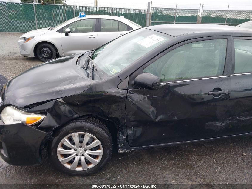 2013 Toyota Corolla Le VIN: 2T1BU4EE7DC121080 Lot: 39170327