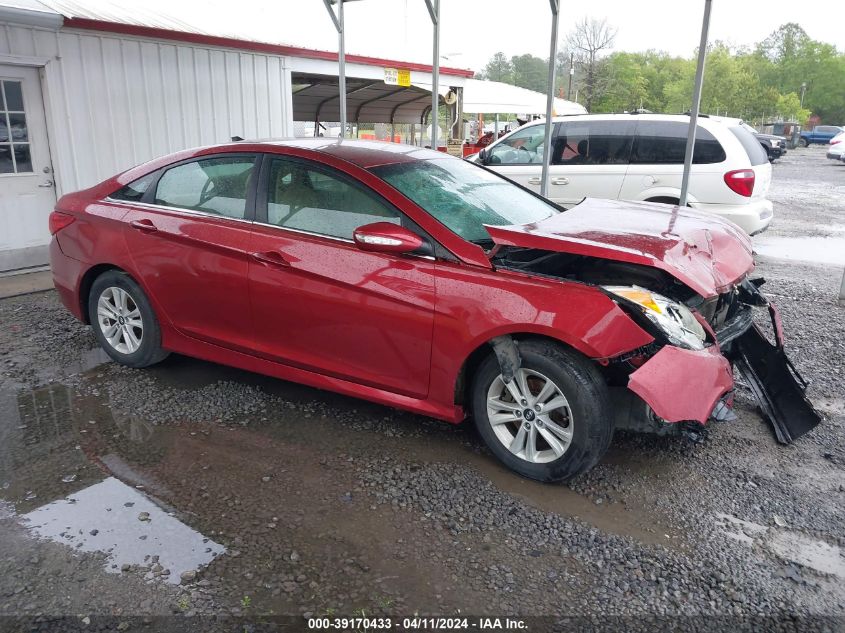 2014 Hyundai Sonata Gls VIN: 5NPEB4AC6EH948445 Lot: 39170433