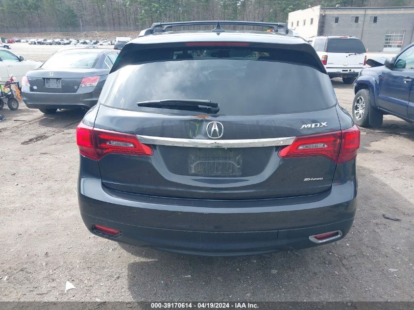 5FRYD4H42EB003396 2014 Acura Mdx Technology Package