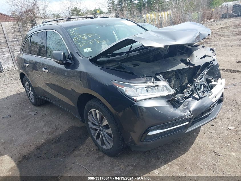 5FRYD4H42EB003396 2014 Acura Mdx Technology Package