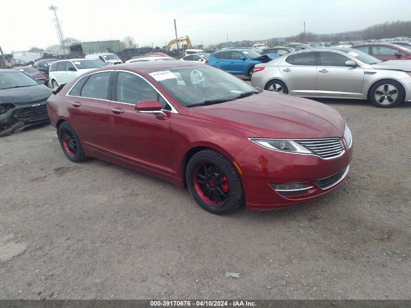 2015 Lincoln Mkz VIN: 3LN6L2G99FR616768 Lot: 39170676