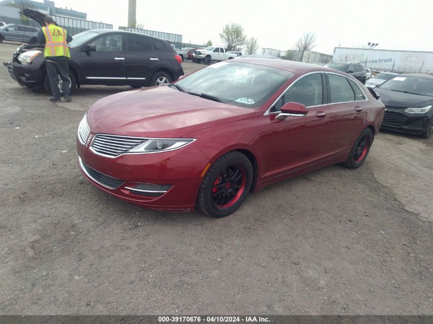 2015 Lincoln Mkz VIN: 3LN6L2G99FR616768 Lot: 39170676