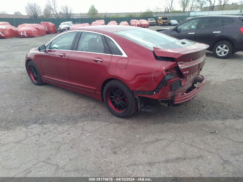 2015 Lincoln Mkz VIN: 3LN6L2G99FR616768 Lot: 39170676