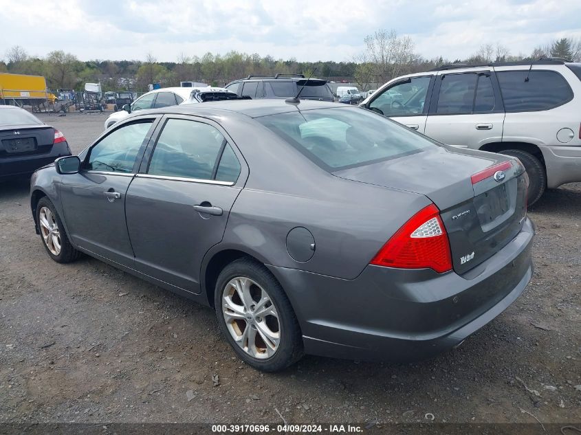 3FAHP0HGXCR261257 | 2012 FORD FUSION