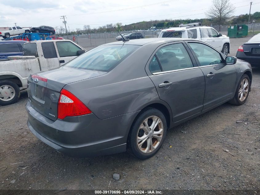 3FAHP0HGXCR261257 | 2012 FORD FUSION