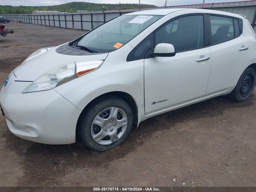2016 Nissan Leaf S VIN: 1N4AZ0CP1GC304472 Lot: 39170715