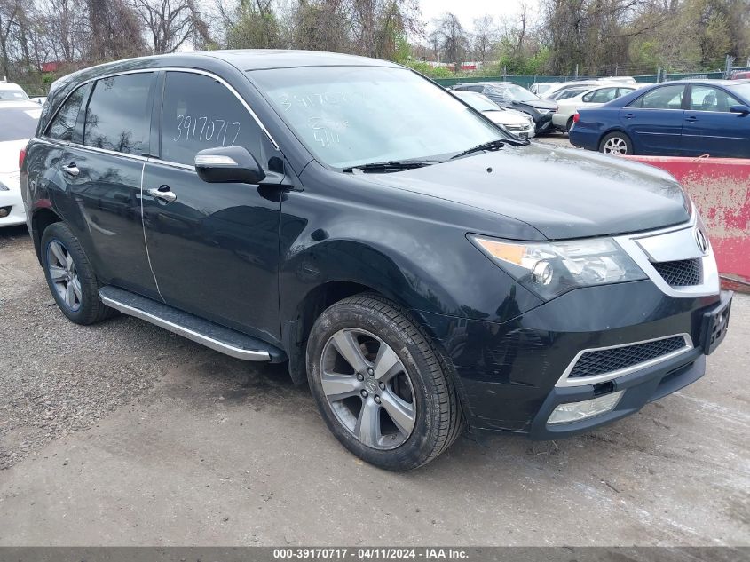 2012 Acura Mdx Technology Package VIN: 2HNYD2H39CH528793 Lot: 39170717