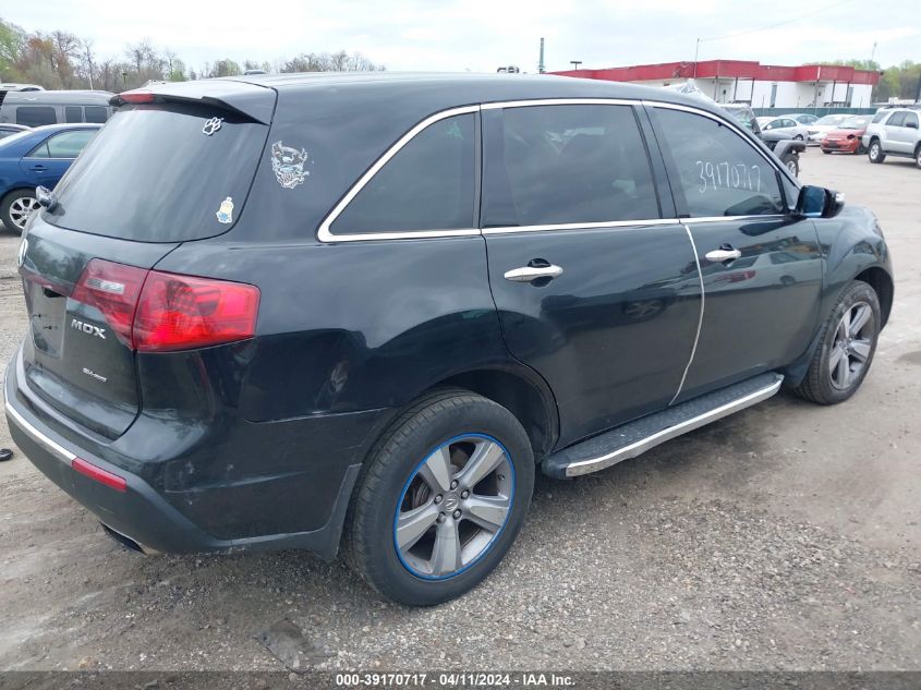 2012 Acura Mdx Technology Package VIN: 2HNYD2H39CH528793 Lot: 39170717