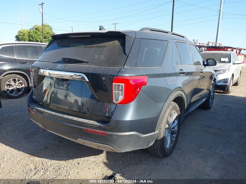 VIN 1FMSK7DH1NGA29545 2022 FORD EXPLORER XLT