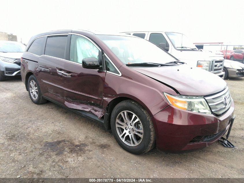 2011 Honda Odyssey Ex-L VIN: 5FNRL5H68BB046717 Lot: 40851318