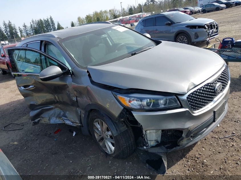 2017 KIA SORENTO 3.3L LX - 5XYPGDA51HG191896