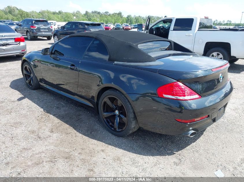 WBAEB53508CX60392 | 2008 BMW 650I