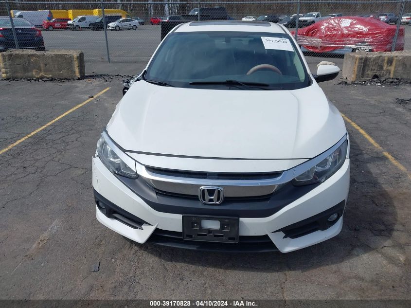 2018 Honda Civic Ex-L VIN: JHMFC1F74JX028905 Lot: 39170828