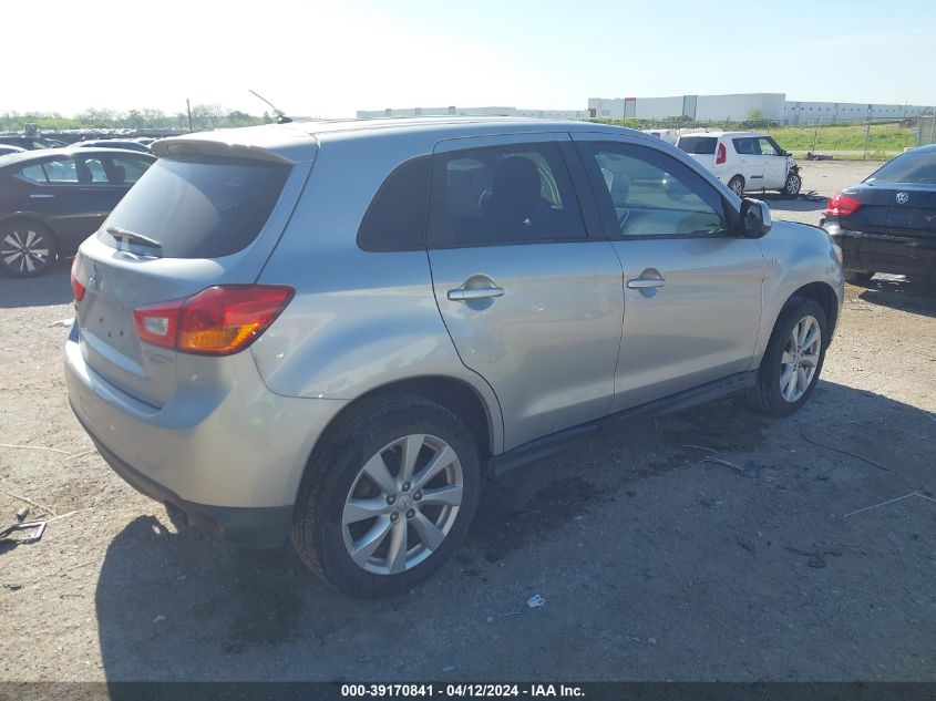 2014 Mitsubishi Outlander Sport Es VIN: 4A4AP3AU8EE016971 Lot: 40539905