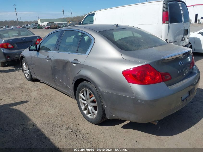 JNKBV61FX8M276575 | 2008 INFINITI G35X