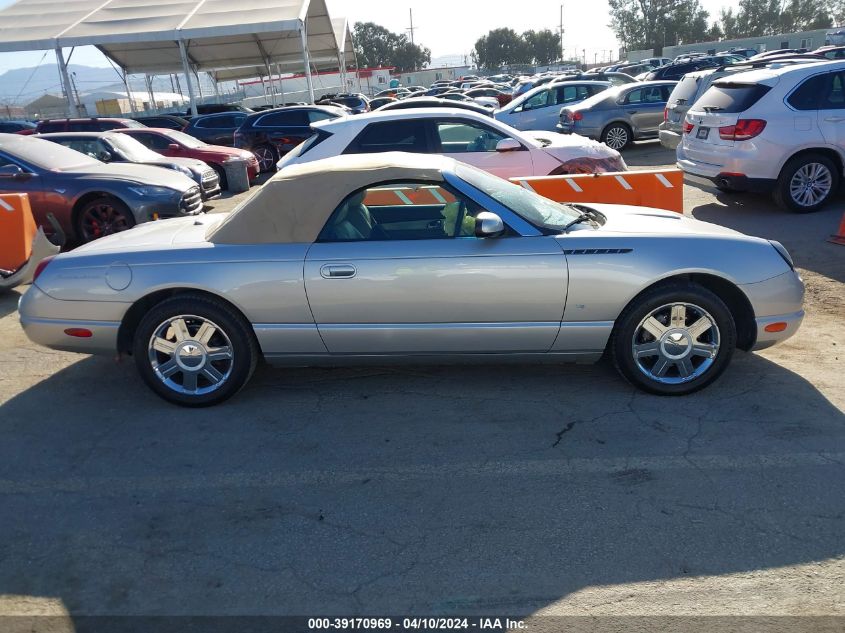 2004 Ford Thunderbird VIN: 1FAHP60AX4Y100324 Lot: 39170969