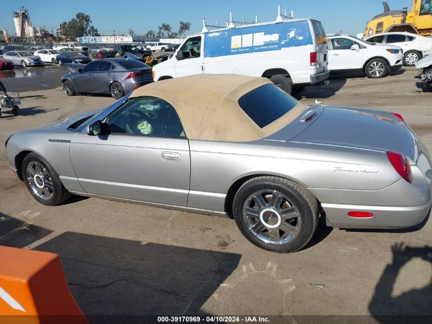 2004 Ford Thunderbird VIN: 1FAHP60AX4Y100324 Lot: 39170969