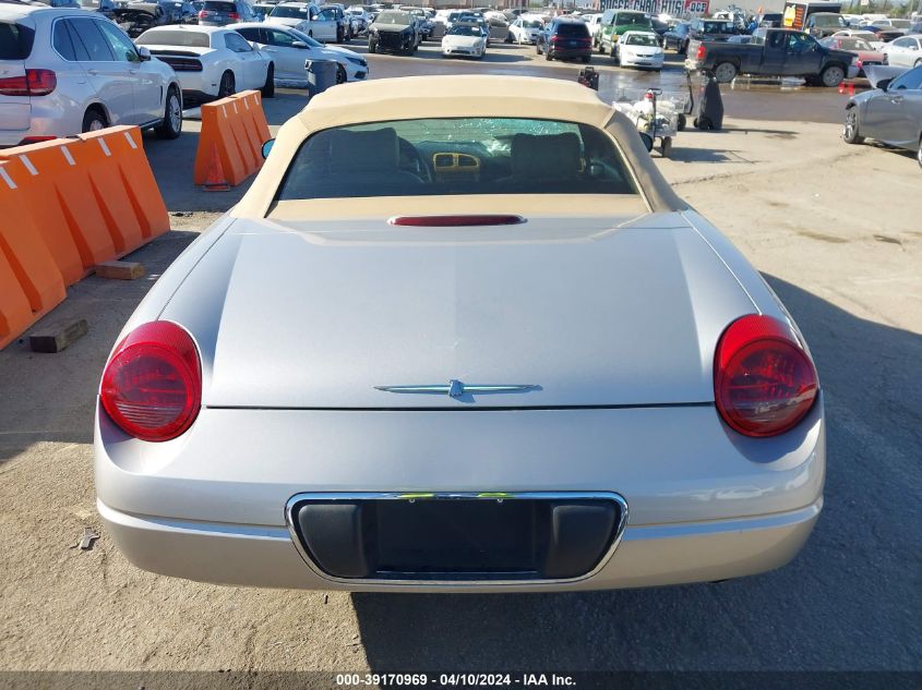 2004 Ford Thunderbird VIN: 1FAHP60AX4Y100324 Lot: 39170969