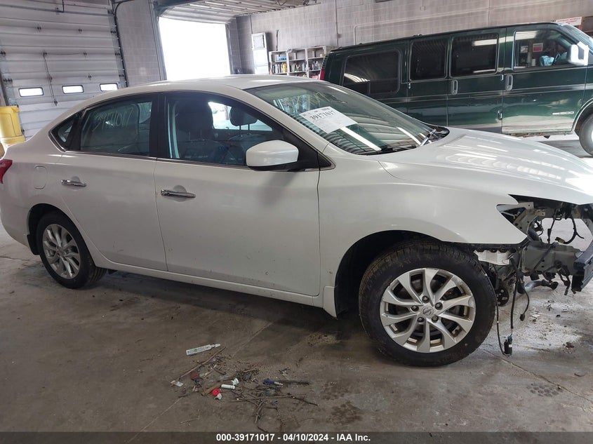 VIN 3N1AB7AP0KY320224 2019 NISSAN SENTRA SV