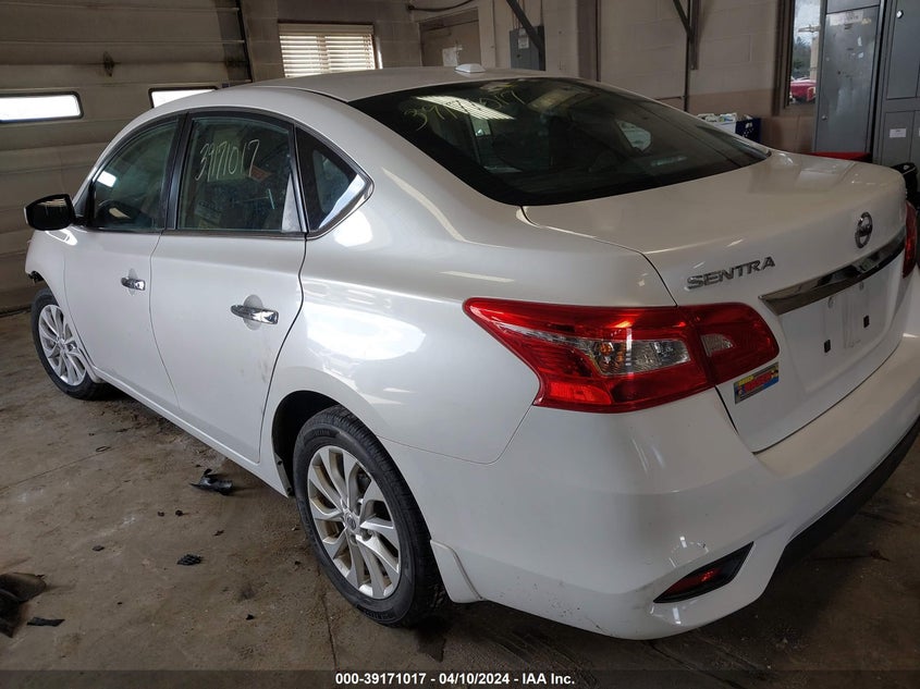 VIN 3N1AB7AP0KY320224 2019 NISSAN SENTRA SV