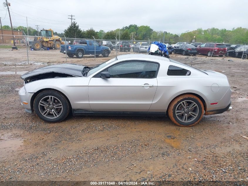 2012 Ford Mustang V6 Premium VIN: 1ZVBP8AM5C5249466 Lot: 39171048