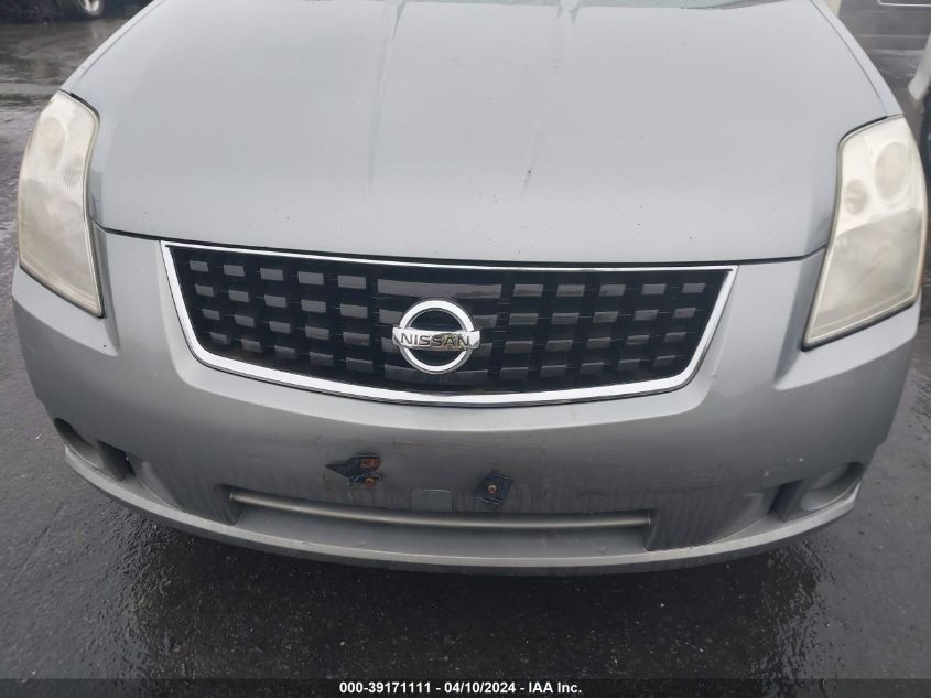 3N1AB61E68L616637 | 2008 NISSAN SENTRA