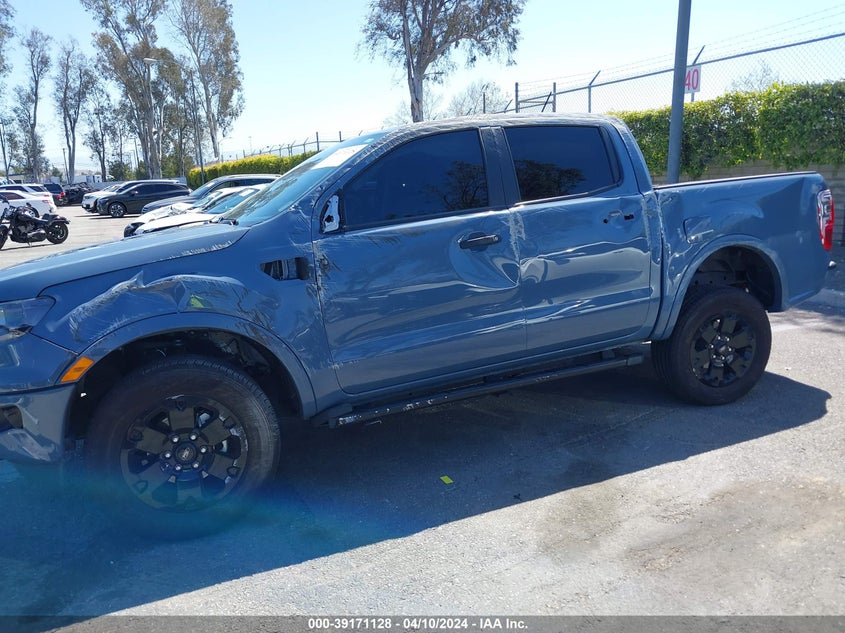 VIN 1FTER4EH0PLE03406 2023 FORD RANGER XL/XLT/LARIAT