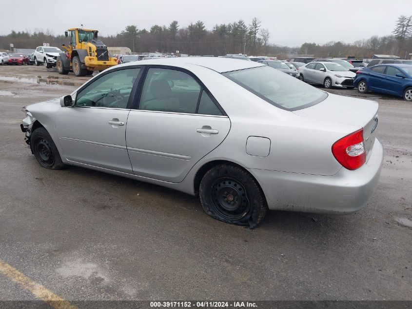 4T1BE32K04U789092 | 2004 TOYOTA CAMRY