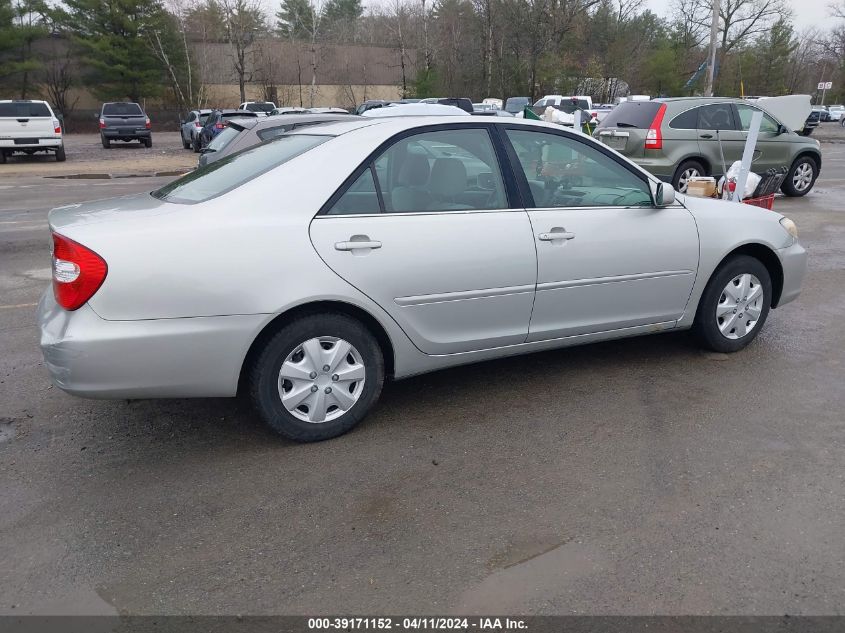 4T1BE32K04U789092 | 2004 TOYOTA CAMRY