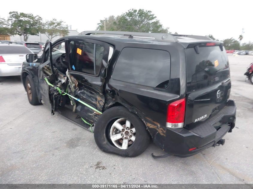 2010 Nissan Armada Se VIN: 5N1BA0NDXAN617620 Lot: 39171165