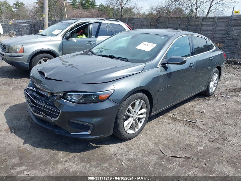 2017 Chevrolet Malibu 1Lt VIN: 1G1ZE5ST6HF102661 Lot: 39171219