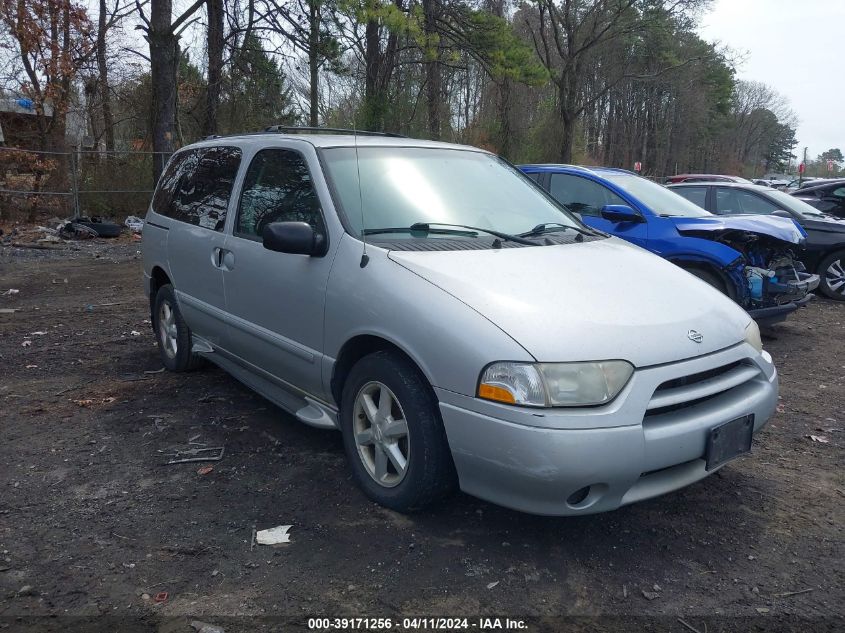 2001 Nissan Quest Gle VIN: 4N2ZN17T61D809718 Lot: 40666656