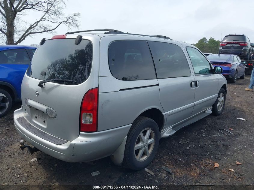 2001 Nissan Quest Gle VIN: 4N2ZN17T61D809718 Lot: 40666656