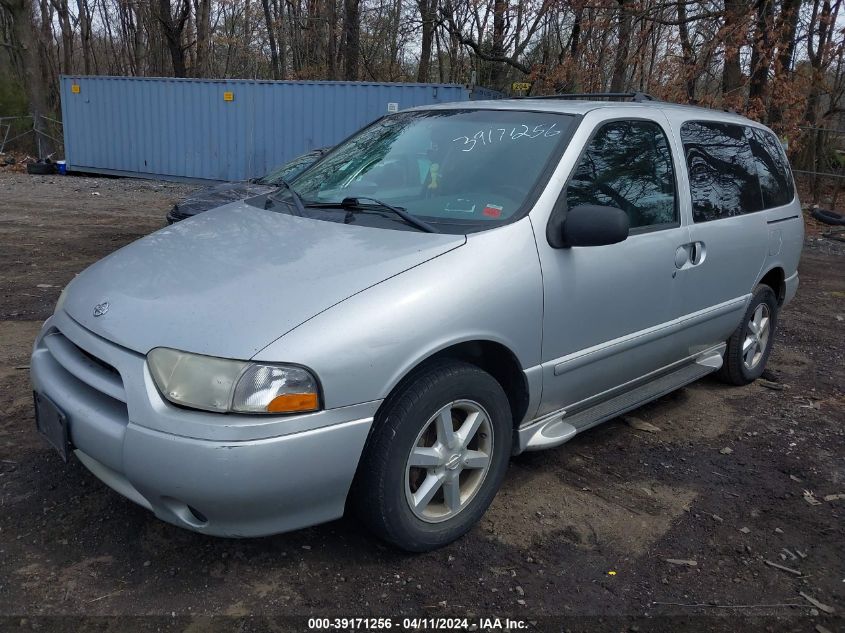 2001 Nissan Quest Gle VIN: 4N2ZN17T61D809718 Lot: 40666656