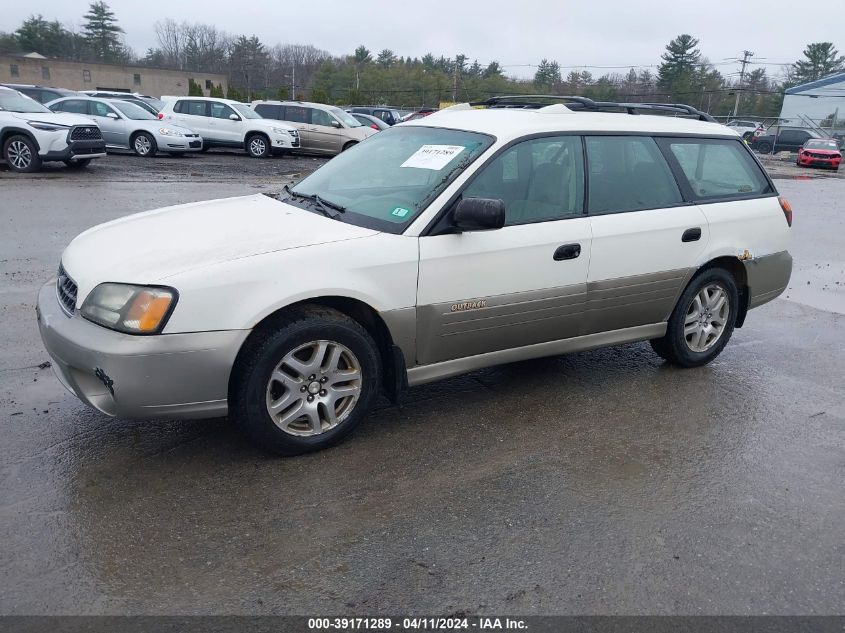 4S3BH675637661100 | 2003 SUBARU OUTBACK