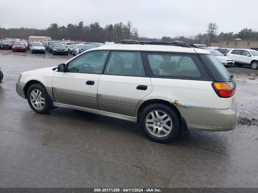 4S3BH675637661100 | 2003 SUBARU OUTBACK