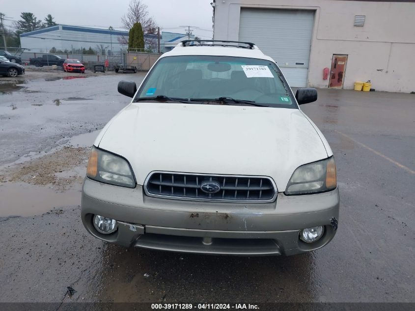 4S3BH675637661100 | 2003 SUBARU OUTBACK