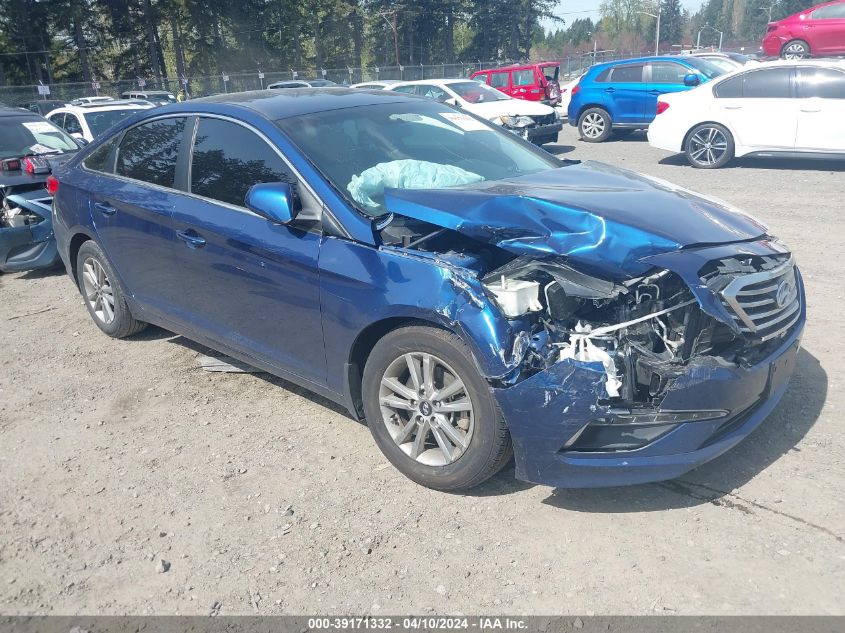 2015 HYUNDAI SONATA SE - 5NPE24AF7FH259591