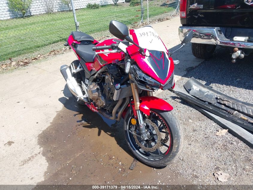 2022 Honda Cbr500 Ra VIN: MLHPC6257N5301082 Lot: 39171379