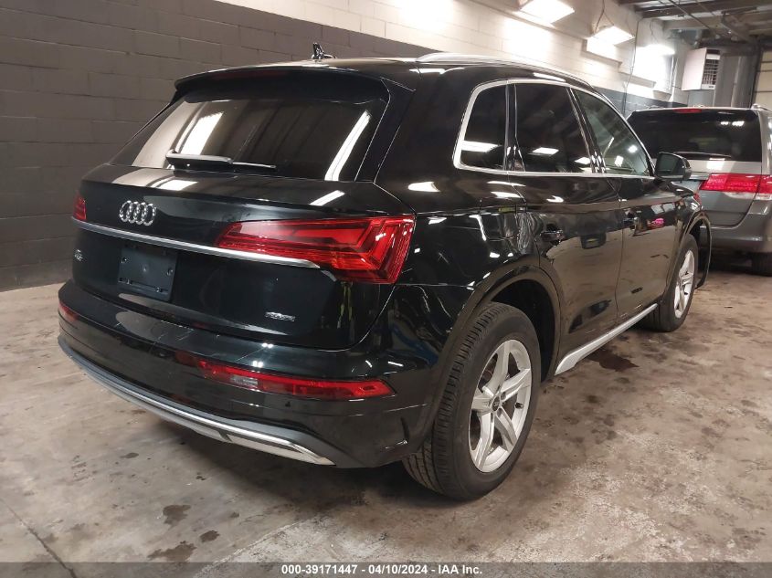 2023 Audi Q5 Premium 40 Tfsi Quattro S Tronic VIN: WA1ABAFY3P2009656 Lot: 39171447