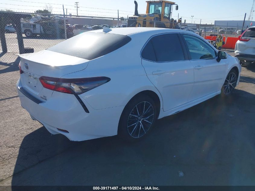 4T1G31AK2MU561550 2021 Toyota Camry Se Hybrid