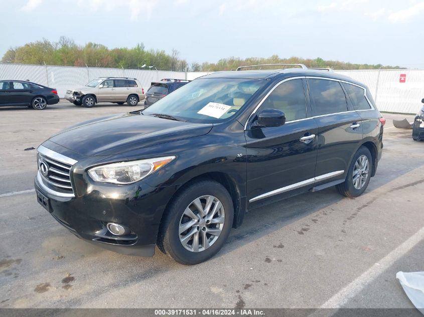 2015 Infiniti Qx60 VIN: 5N1AL0MM1FC500289 Lot: 39171531