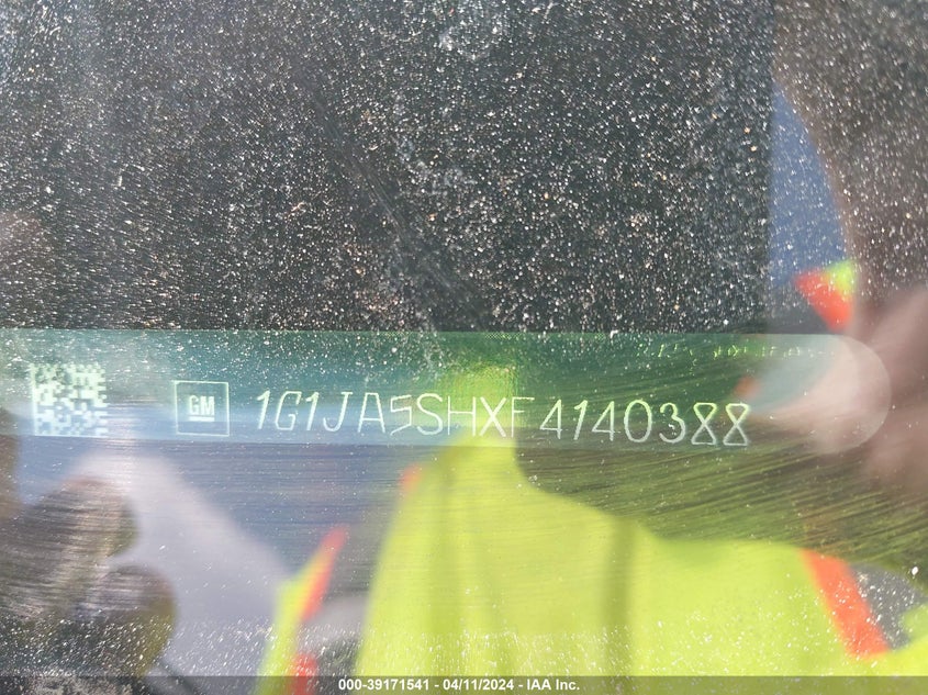 2015 CHEVROLET SONIC LS AUTO - 1G1JA5SHXF4140388