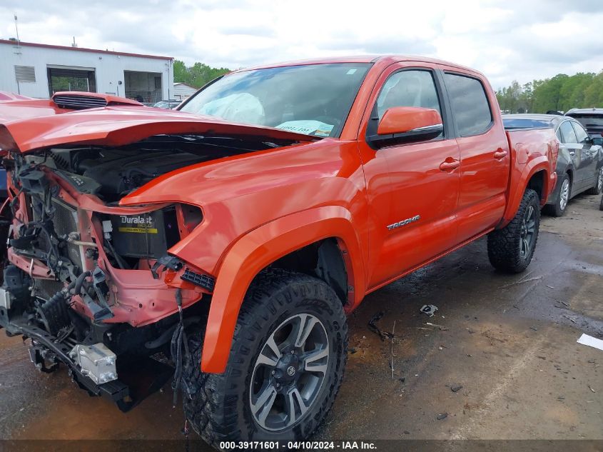 2017 Toyota Tacoma Trd Sport VIN: 5TFAZ5CNXHX037297 Lot: 39171601