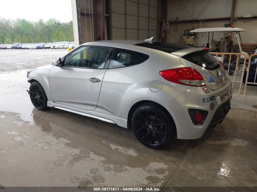 VIN KMHTC6AE9E4182410 2014 HYUNDAI VELOSTER no.3