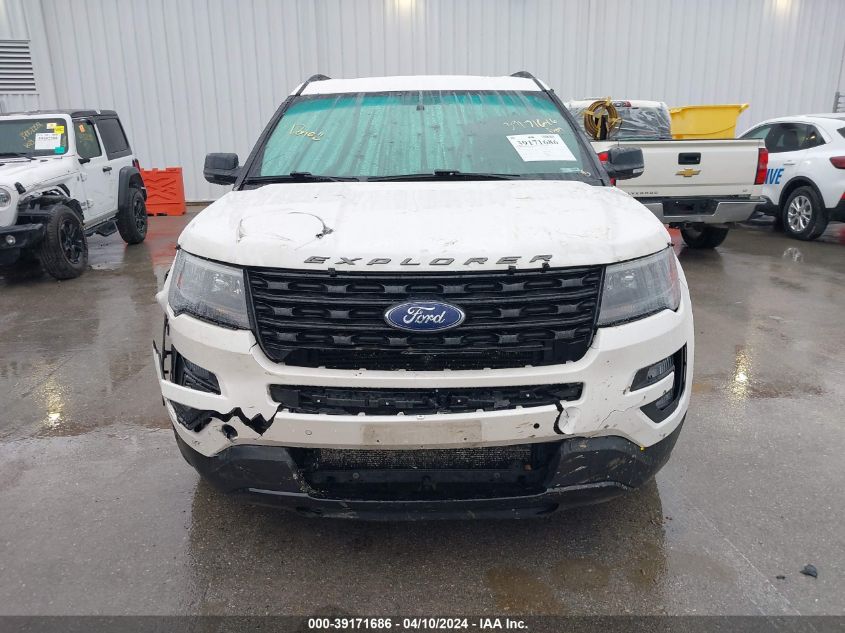 2017 Ford Explorer Sport VIN: 1FM5K8GT9HGC12781 Lot: 39171686