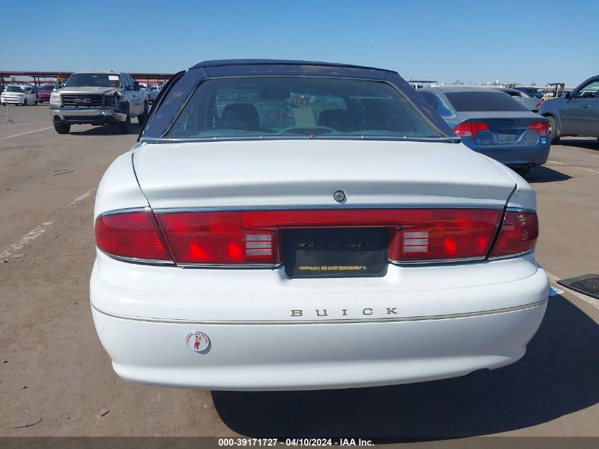 1998 Buick Century Limited VIN: 2G4WY52M7W1535254 Lot: 39171727